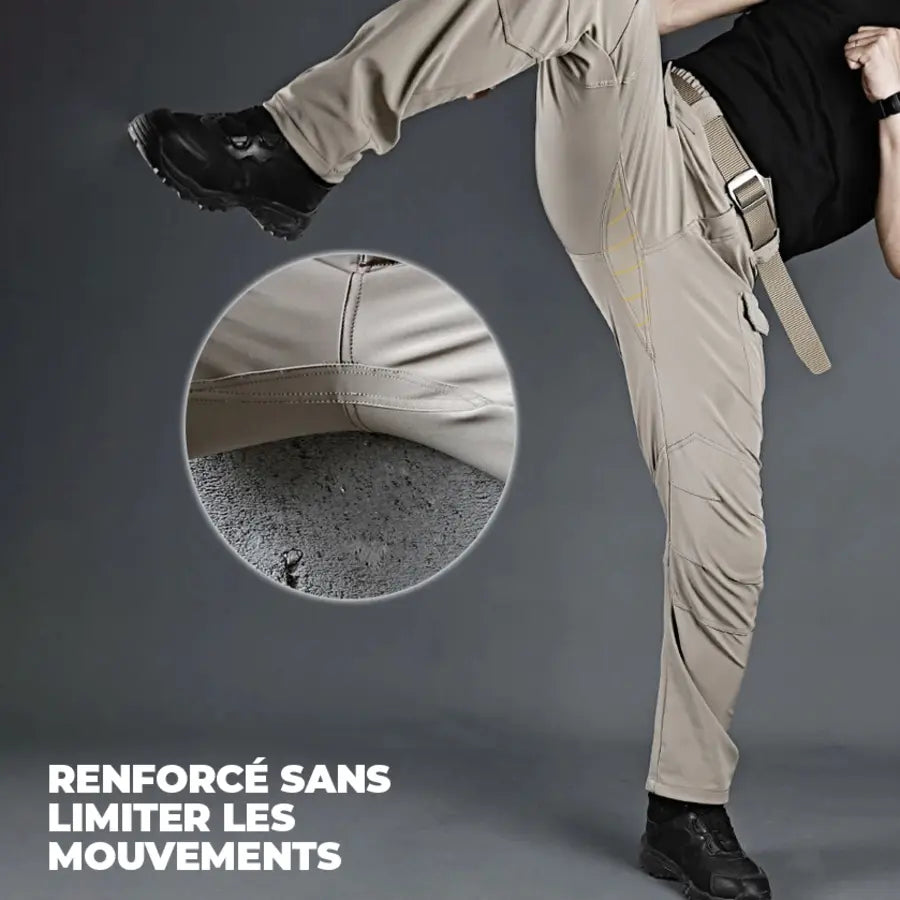 Pantalon Tactique Militaire Indestructible et Imperméable (+ Ceinture Tactique Gratuite)